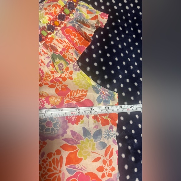 Robert Graham printed woven summer top - Picture 7 of 8